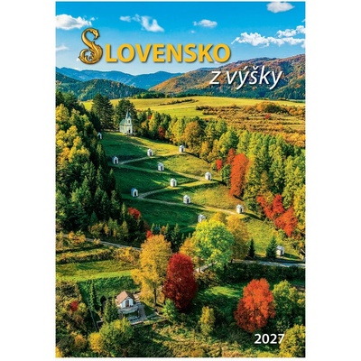 Nástenný Slovensko z výšky 2027