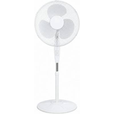 TOO fans-40-500-w, 40 см, 3 скорости, регулируема височина, пластмаса, бял, стоящ вентилатор (too fans-40-500-w)