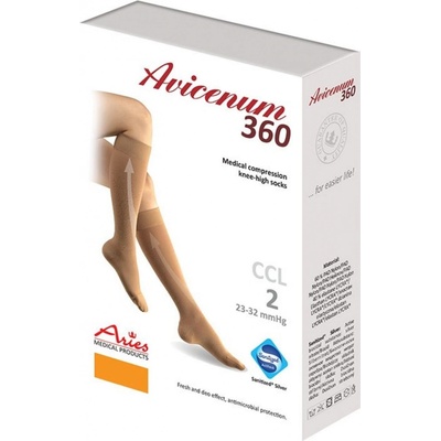 Avicenum Phlebo 360 punčochy lýtkové norm. natura – Hledejceny.cz