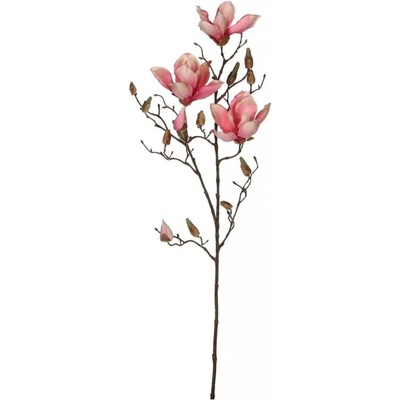Umělá rostlina Magnolie, 88 cm, červená 1005580