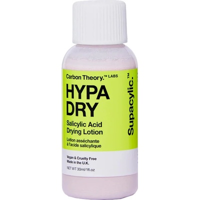 Carbon Theory Pleťové mlieko s kyselinou salicylovou Hypa Dry 30 ml