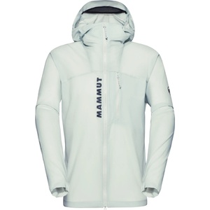 Mammut Мъжко софтшел яке Mammut Aenergy Windbreaker Hooded Jacket Softshell jacket - Silver Sage - размер XL (003-2869-0314)