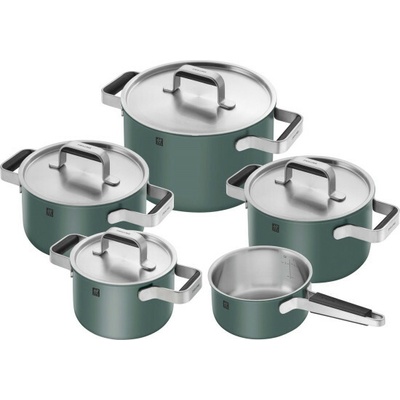 Zwilling Sada hrnců Pure 5 dílů 18/10, zelená