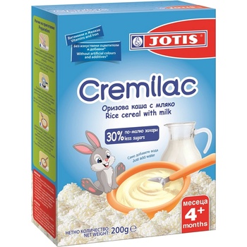 Image 1 of Jotis Оризова каша Jotis - Cremilac, с мляко, 200 g (770001)