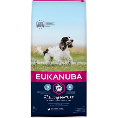 Eukanuba Mature & Senior 7+ Medium Breed 15 kg