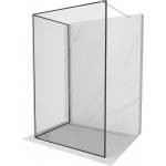 Mexen Kioto душ кабина Walk-in 110 x 100 cm, черна рамка, хром - 800-110-212-01-70-100 (800-110-212-01-70-100)