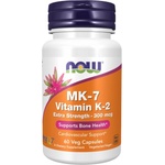NOW MK-7 Vitamin K-2 300 mcg | Extra Strength MenaQ7® [60 капсули]