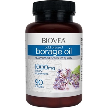 Image 1 of BIOVEA Borage Oil 1000 mg [90 дражета]
