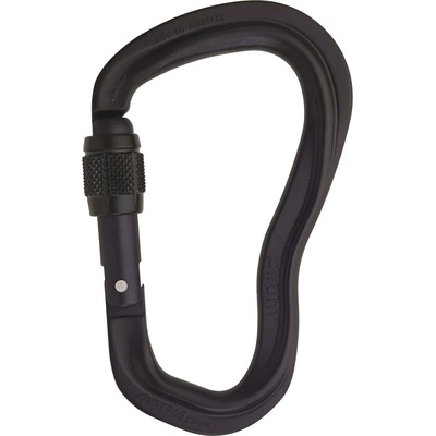 AustriAlpin Заключващ се карабинер Austrialpin Pirum Aluminium Screwdriver Screwgate carabiner - Black Matt Anodized - размер One Size (322-0144-0111)