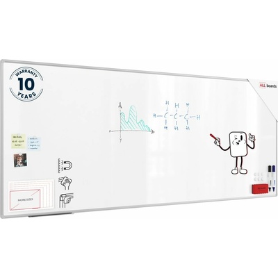 ALLboards Magnetická tabule 240 x 120 PREMIUM EX2412