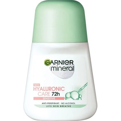 Garnier Рол-он против изпотяване Hyaluronic Care 72H, 50 ml