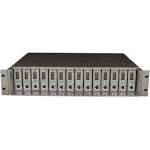 TP-Link Шаси за конвертори TP-Link TL-MC1400, 14 слота, 2x PSU, 1x инсталирано, за монтаж в шкаф (TL-MC1400)