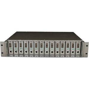 TP-Link Шаси за конвертори TP-Link TL-MC1400, 14 слота, 2x PSU, 1x инсталирано, за монтаж в шкаф (TL-MC1400)
