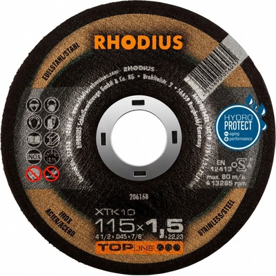 Rhodius Rezný kotúč 115 x 1,5 x 22,23 mm 206168