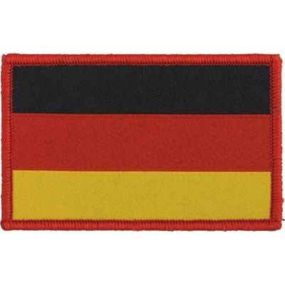 Nášivka textilná Fostex vlajka Nemecko 5x8 cm - farebná
