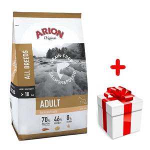 ARION Grain Free Adult Salmon & Potato 12 kg