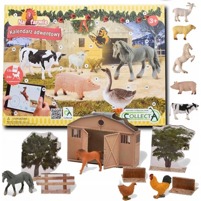 COLLECTA Adventný kalendár Farma a kone