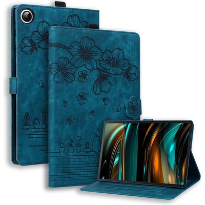 Vsetkonamobil 144096 ART BLOSSOM Zaklápacie puzdro pre Xiaomi Redmi Pad 2 9.7 / Redmi Pad 2 SE tmavomodré