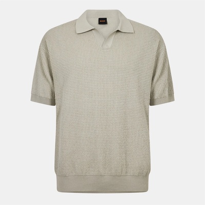 HUGO BOSS Суичър Boss Men's Keflo Knitted Hoodie - Light Beige