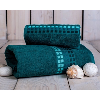 Bellatex froté osuška Darwin 70 x 140 cm petrolejová