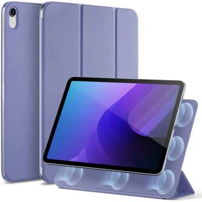 ESR Rebound Magnetic Case - магнитен полиуретанов калъф с поставка за iPad 10 (2022) (лилав)