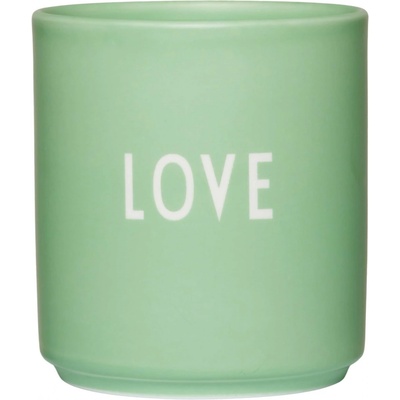 DESIGN LETTERS Porcelánový hrnček Green Love 300 ml