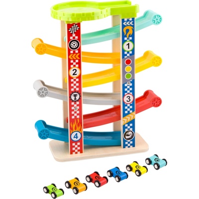 Tooky Toy Závodná dráha farebná