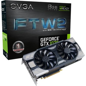 EVGA GeForce GTX 1070 FTW2 GAMING iCX 8GB GDDR5 256bit (08G-P4-6676-KR)