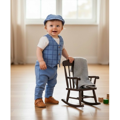 Richelieu Súprava BRUNO Modrá denim