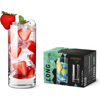 BOHEMIA PR sklen LONG DRINK 6 x 390 ml
