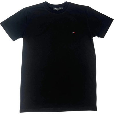 Nova stil pánske nadmerné tričko s krátkym rukávom Richard černé
