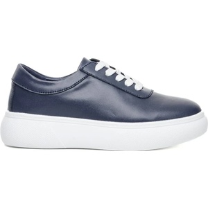  Обувки естествена кожа W186076 Navy