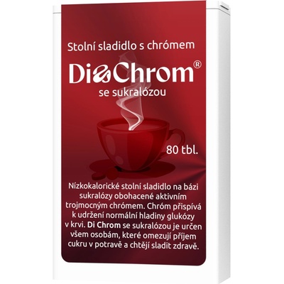Di Chrom se sukralózou stolní sladidlo 80 tbl.