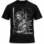 Kai BGL T001 Ladies S Тениска черна ДАМСКА с щампа самурай размер S