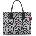 Reisenthel Daily Shopper чанта, сива, с принт леопард (DN7080)