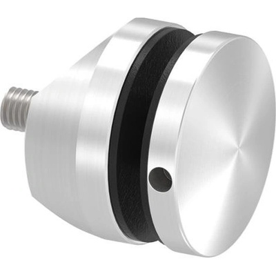 Feldmann 60196-240 - nerezový bodový držiak skla na trubku pr. 42,4 mm, pr. 52 mm, AISI 304, brus