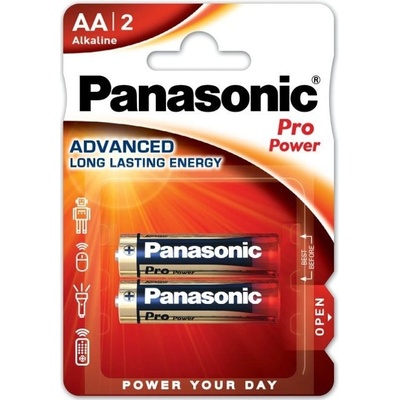 Panasonic Батерии алкални Panasonic Pro Power LR06/2BP, AA, 2бр (LR06/2BP)