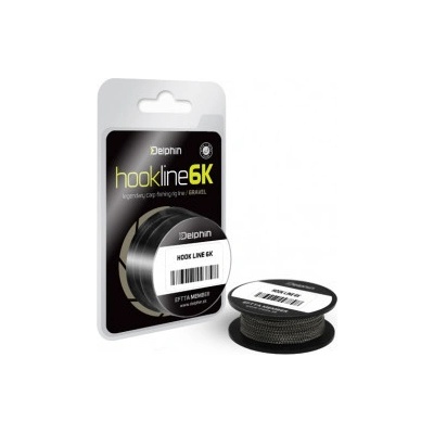 DELPHIN šňůra HOOKLINE 6k Gravel 20m 15lb