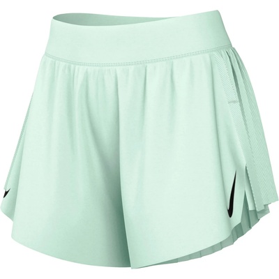 Nike Дамски шорти за бягане Nike Women's AeroSwift Dri-FIT ADV Mid-Rise 3'' Running shorts - Barely Green / Black - размер XS (112-4580-0111)