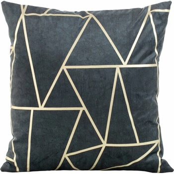 Takoy Zamatová BLINK 29 so zlatou geometrickou potlačou-HF-391086 45 x 45 cm