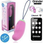 Вибриращо яйце с ротации, смартфон контрол - Oninder Cute Egg (D-242098)