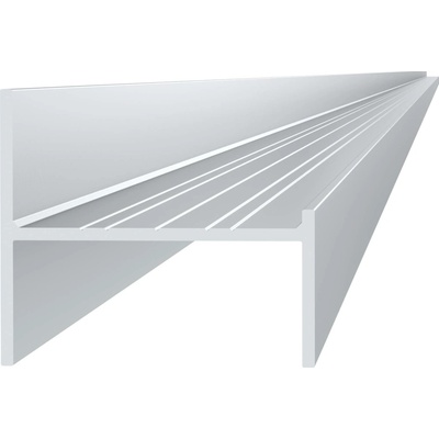 UT profil 50x44x6000 mm, materiál EN AW-6060 T66, přírodní hliník bez povrchové úpravy, cena za KUS
