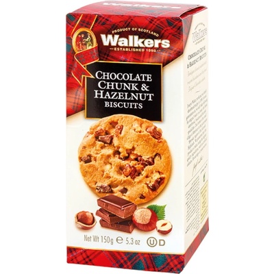 Walkers Hazelnut & Chocolate Chunk 150 g