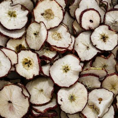 APPLE SLICED PAINTED RED ( 500 g )