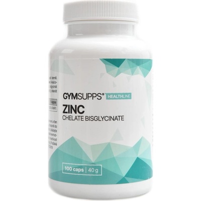 GymSupps Zinc Chelate Bisglycinate 100 kapsúl