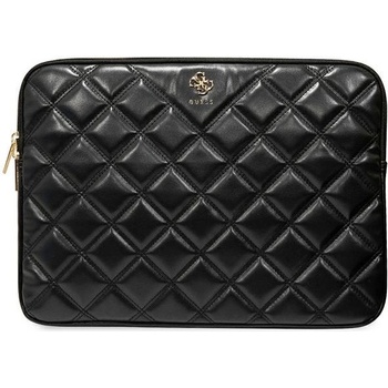 GUESS Guess Quilted 4G Калъф за лаптоп, 16", черен