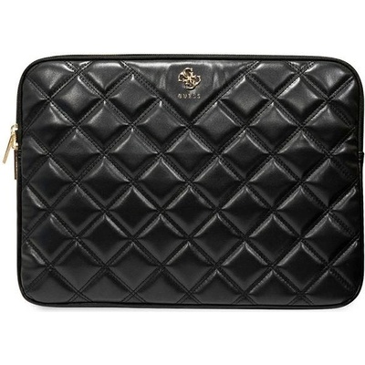 GUESS Guess Quilted 4G Калъф за лаптоп, 16", черен
