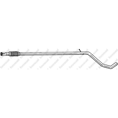 Opravné potrubie pre katalyzátor BOSAL 889-005