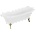 Mexen Retro 170x75 cm white/gold (53251707500-50)