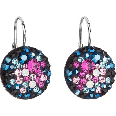 Pavona se Swarovski Elements kolečko 31176.4 Galaxy